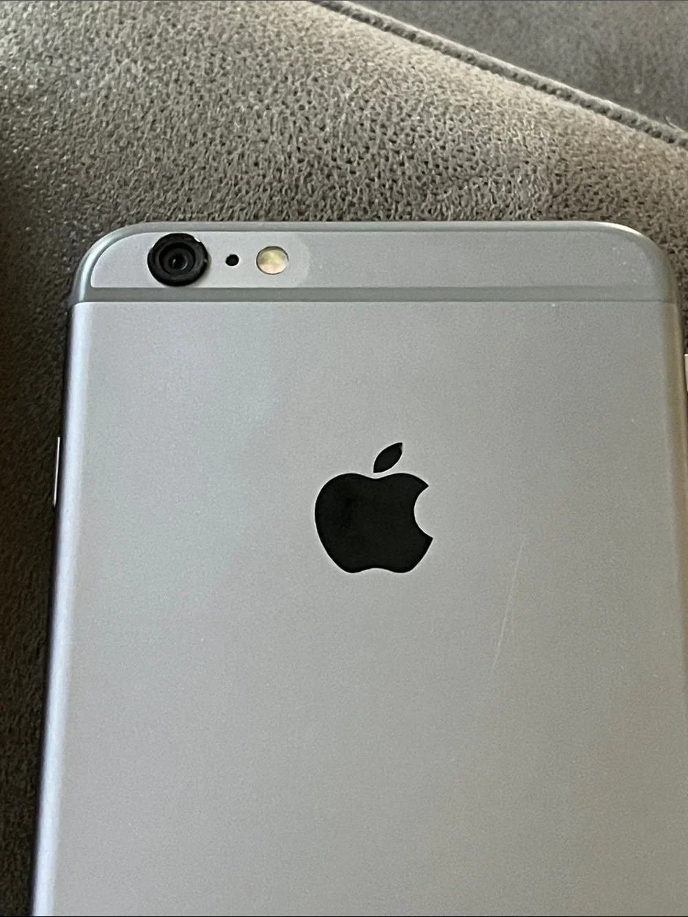 Apple Black iPhone 6 with Front Home Button with speck case